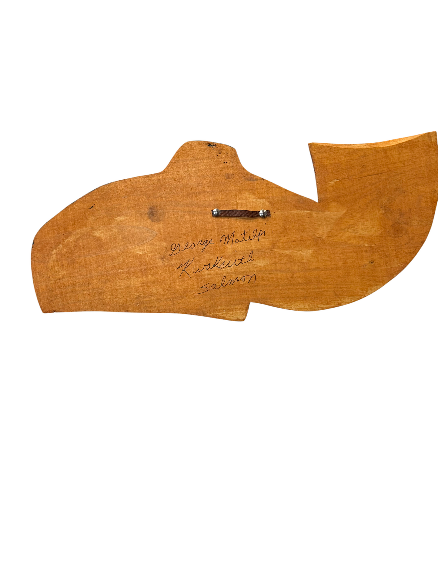 Wooden Plaque - Pine - Salmon - Large