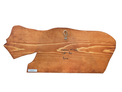 Wooden Plaque - Pine - Large - Bear