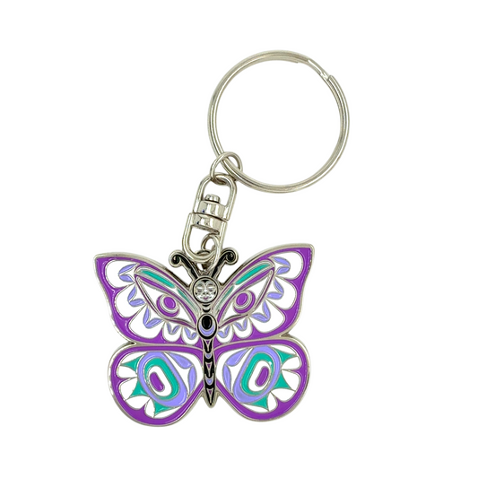 Keychain - Enamel - Butterfly