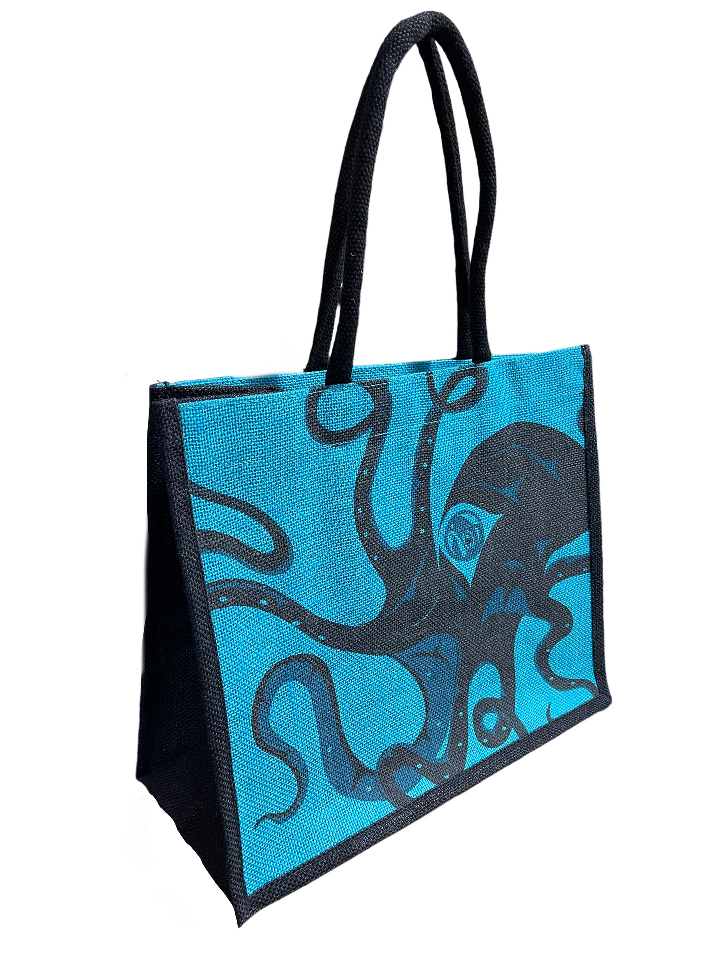 Tote Bag - Jute - Octopus