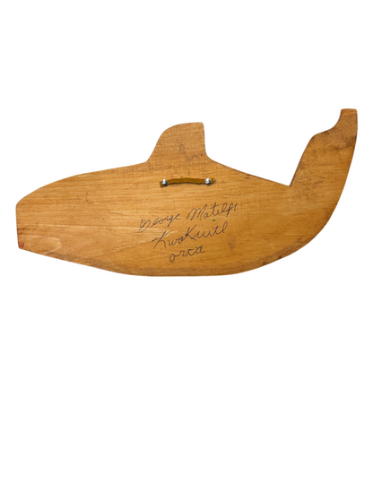 Wooden Plaque - Pine - Large - Orca