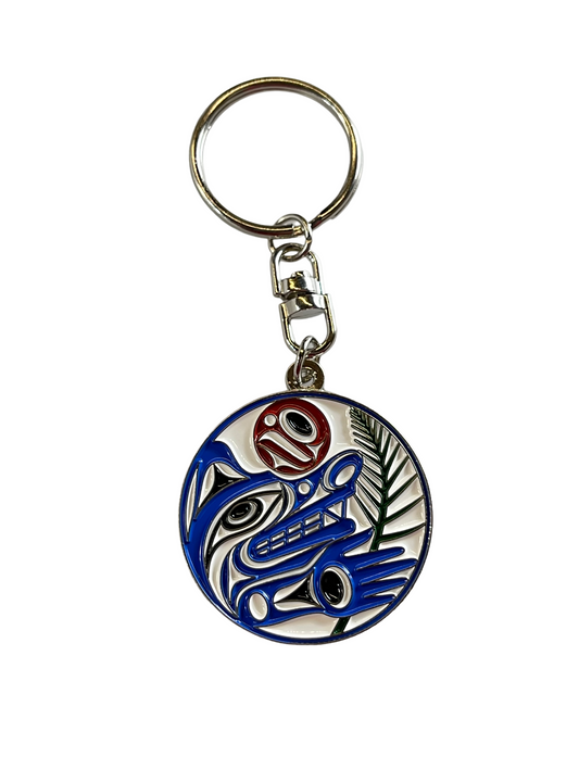 Keychain - Enamel - Wolf Harvest