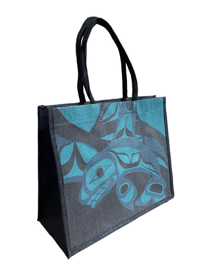 Tote Bag - Jute - Killer Whale