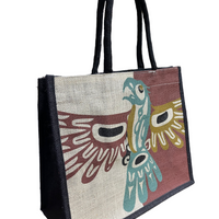 Tote Bag - Jute - Eagle