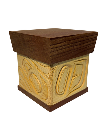 Bentwood Box - Carved - Eagle