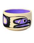 Ceramic Pot - Small - Eagle - Purple