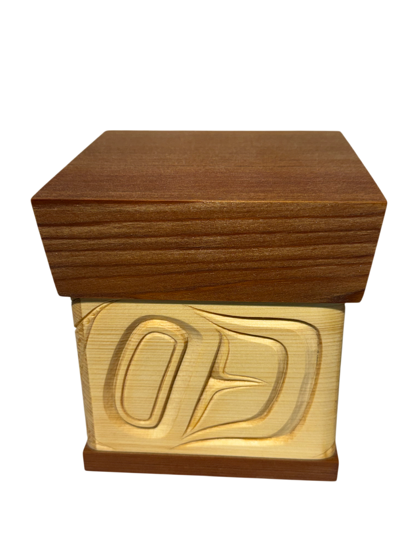 Bentwood Box - Carved - Eagle