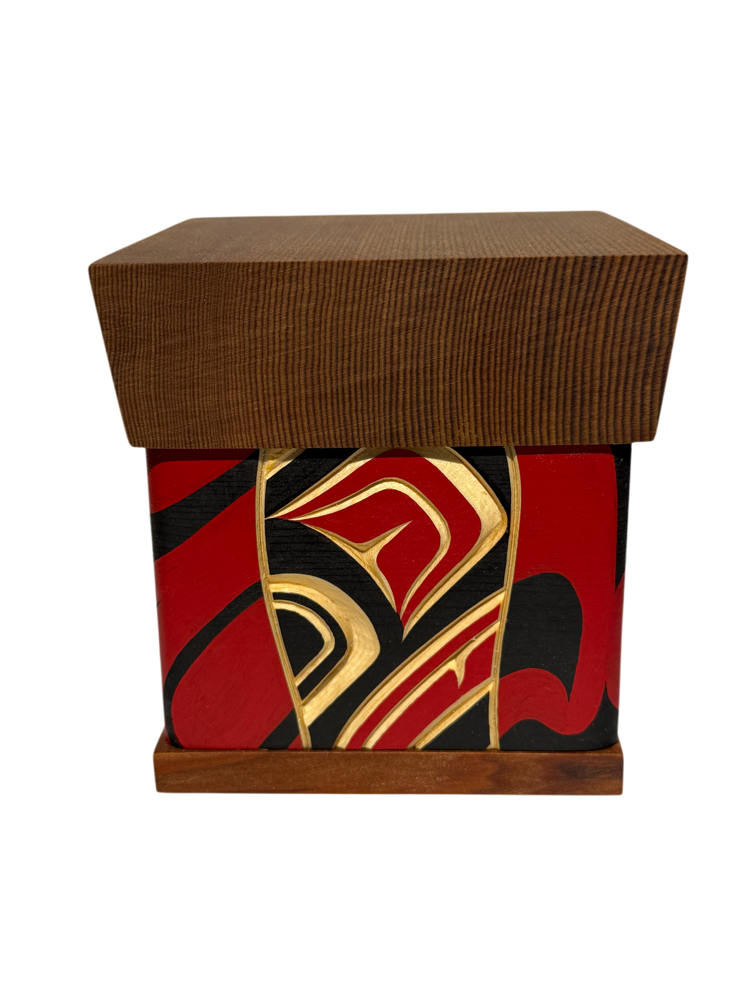 Bentwood Box - Carved - Eagle