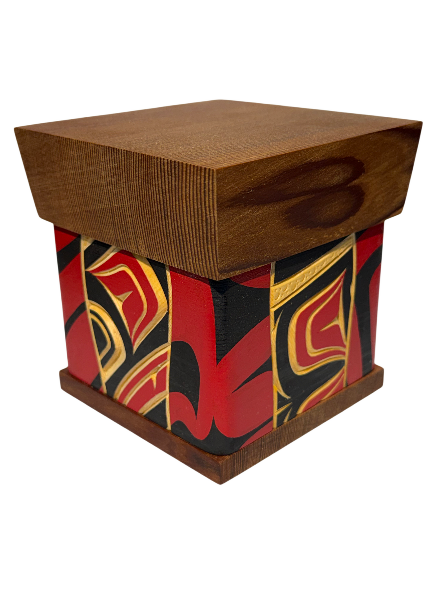 Bentwood Box - Carved - Eagle