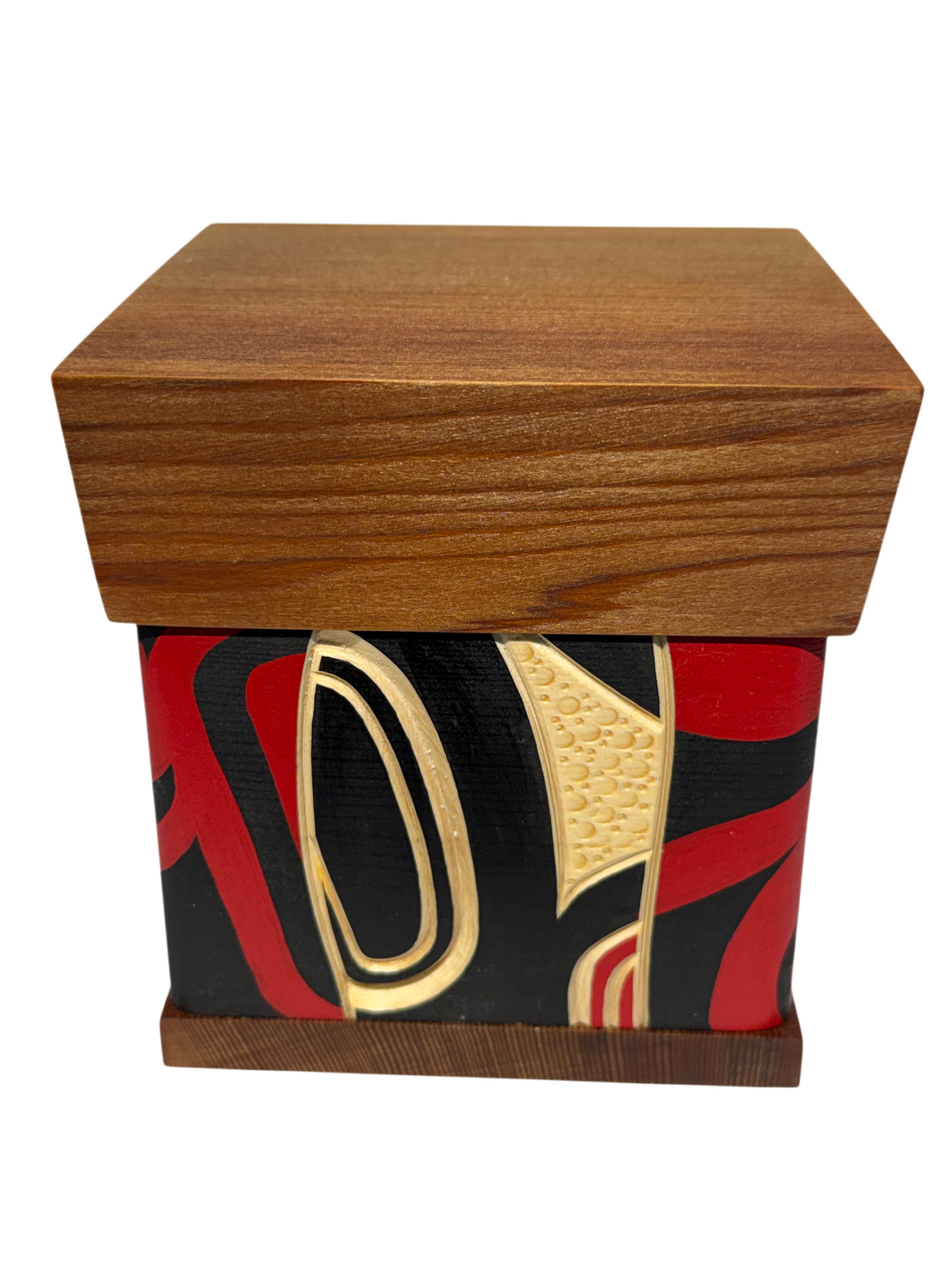 Bentwood Box - Carved - Eagle