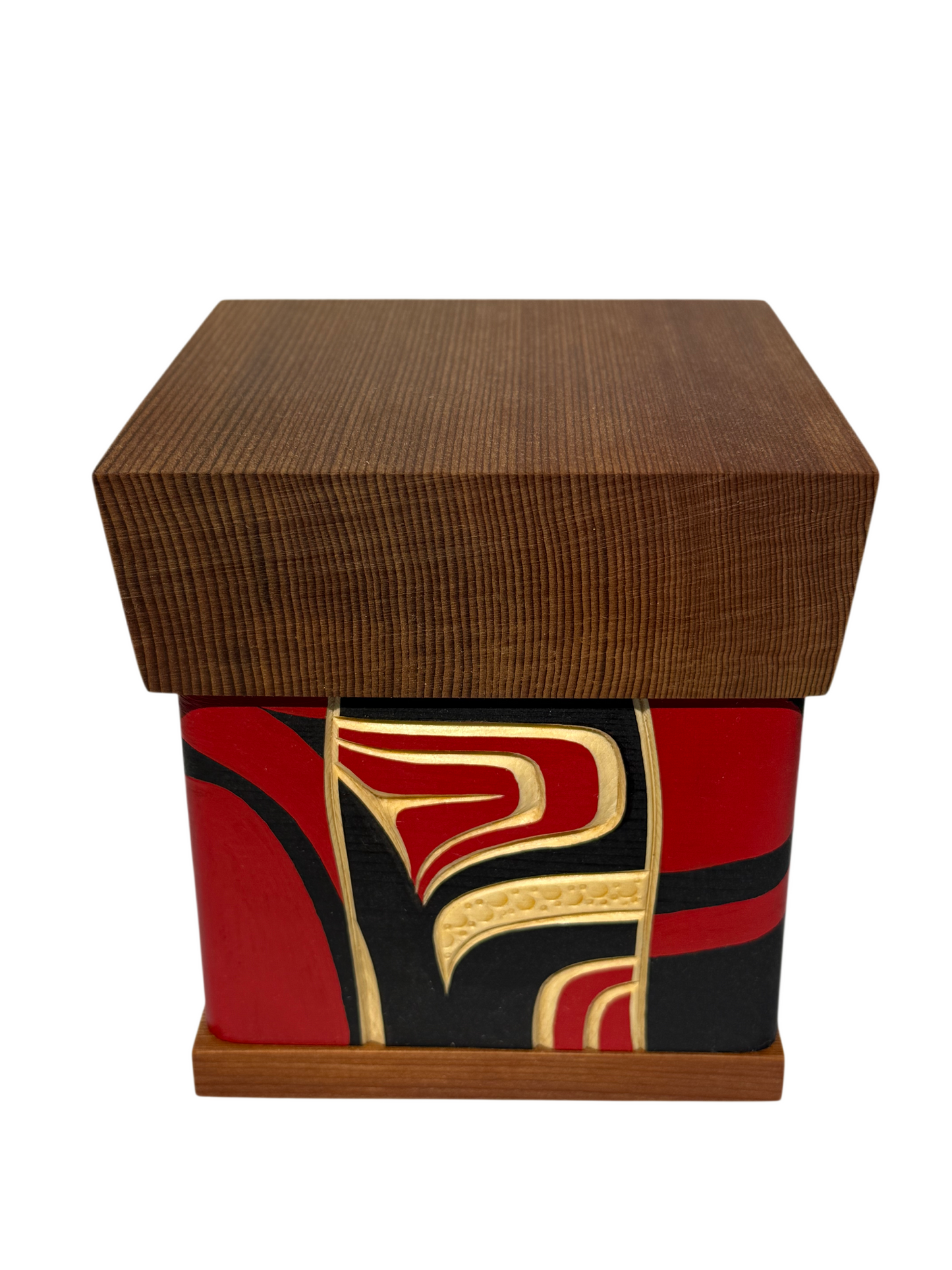 Bentwood Box - Carved - Eagle
