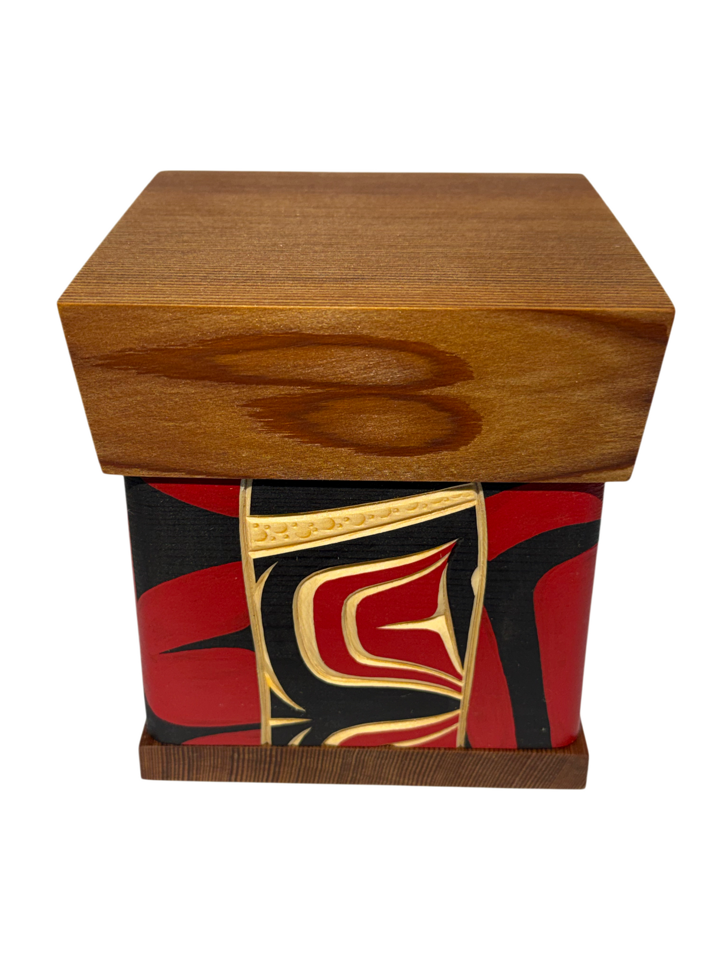 Bentwood Box - Carved - Eagle