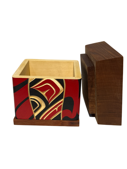 Bentwood Box - Carved - Eagle