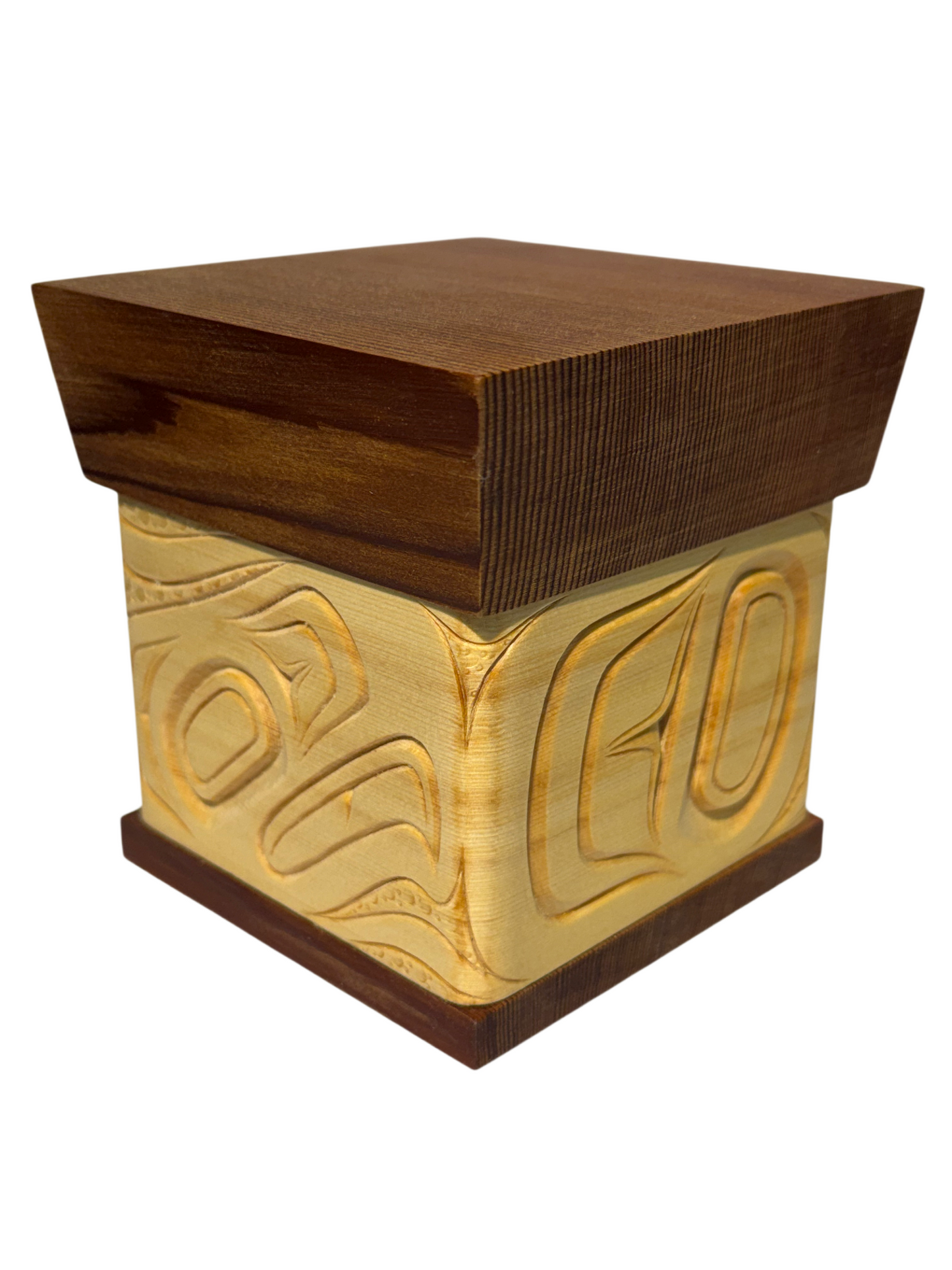 Bentwood Box - Carved - Eagle
