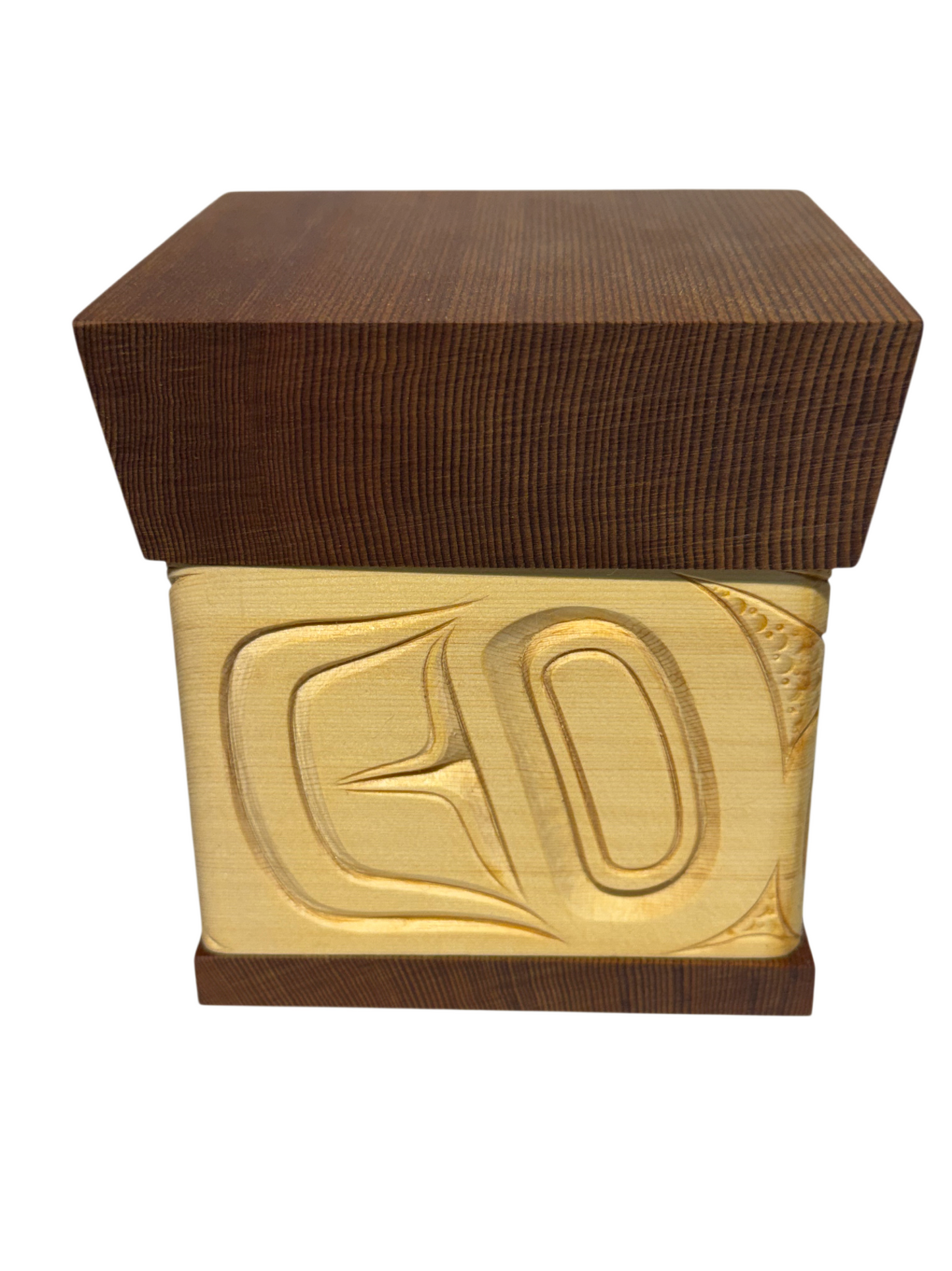 Bentwood Box - Carved - Eagle
