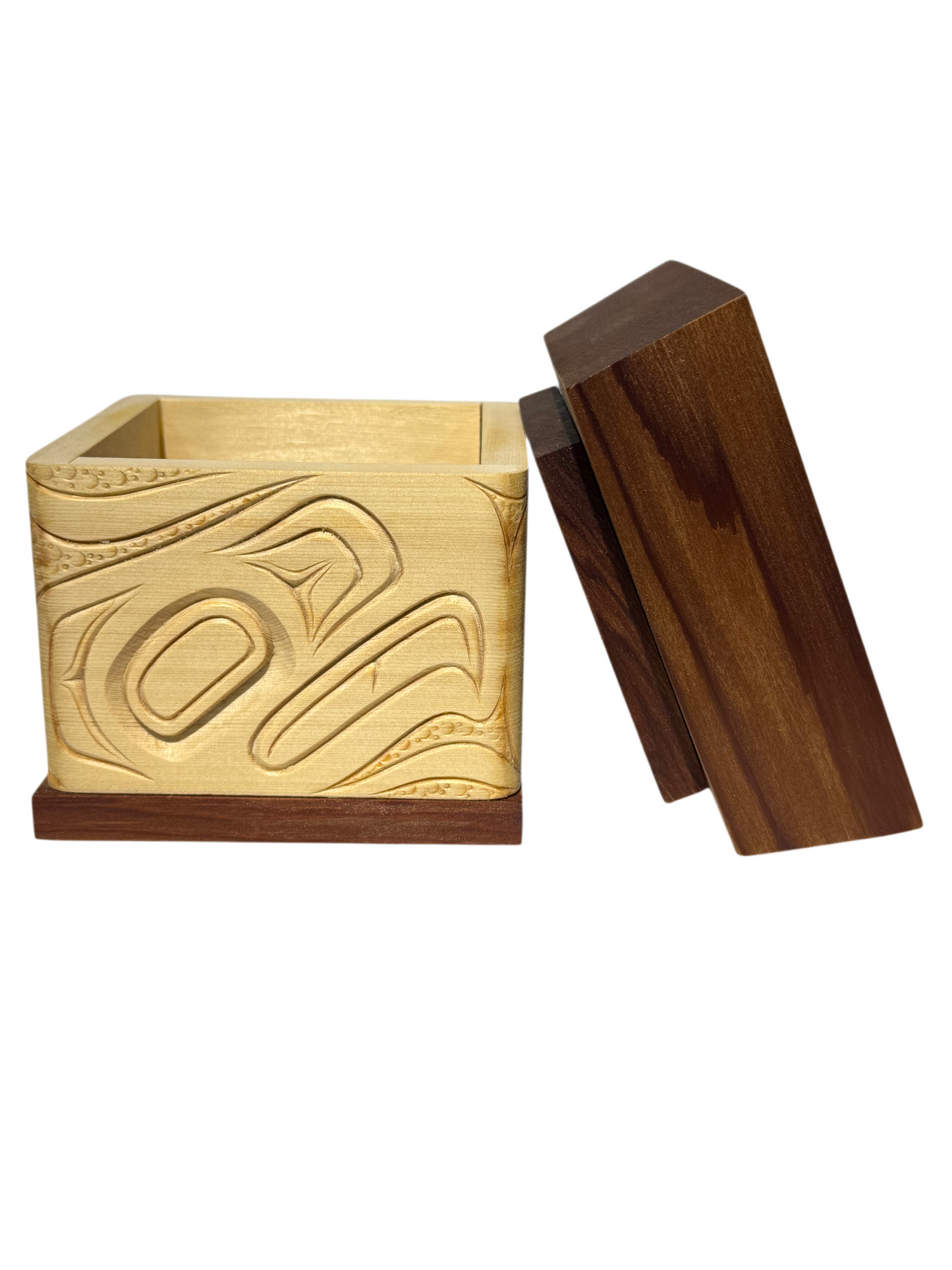 Bentwood Box - Carved - Eagle