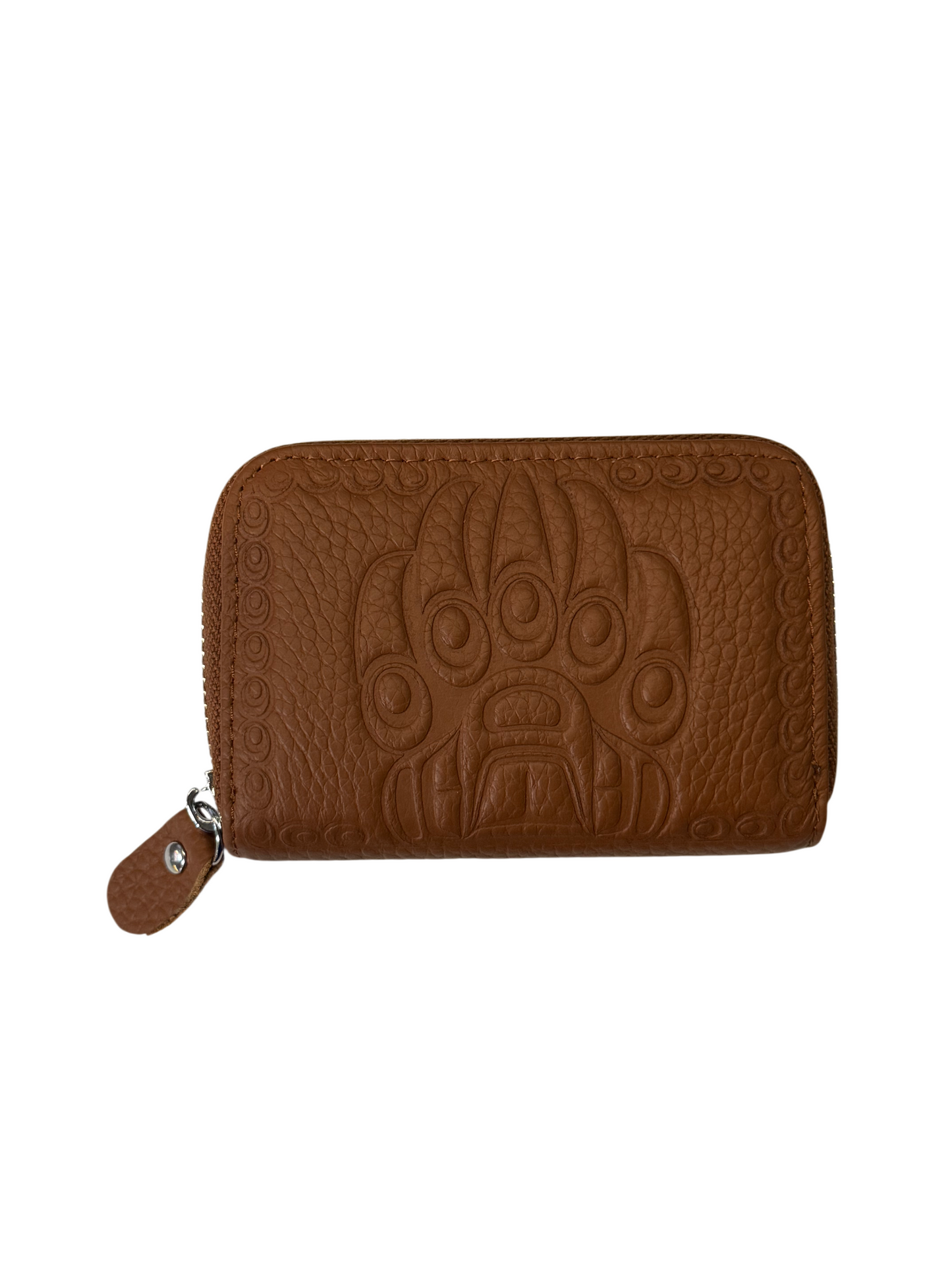 Cardholder - Leather - Brown - Paw