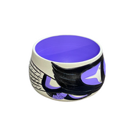 Ceramic Pot - Small - Eagle - Purple
