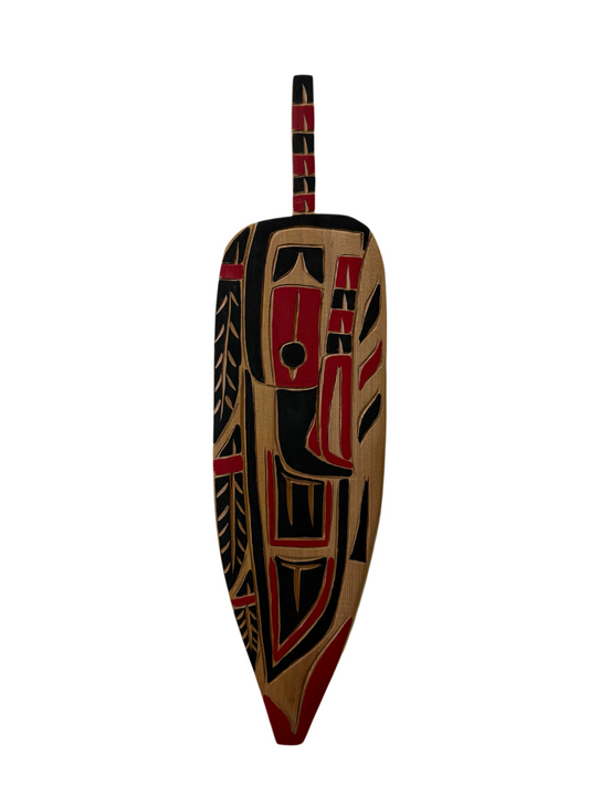 Wooden Plaque - Red Cedar - Feather - Eagle