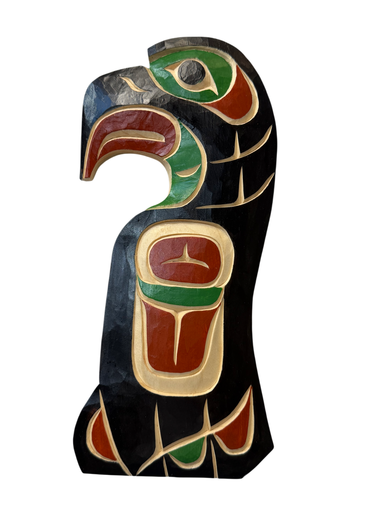 Wooden Plaque - Pine - Eagle