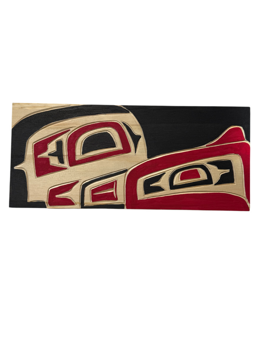Wooden Plaque - Pine - Eagle
