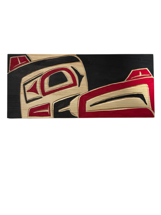 Wooden Plaque - Pine - Thunderbird