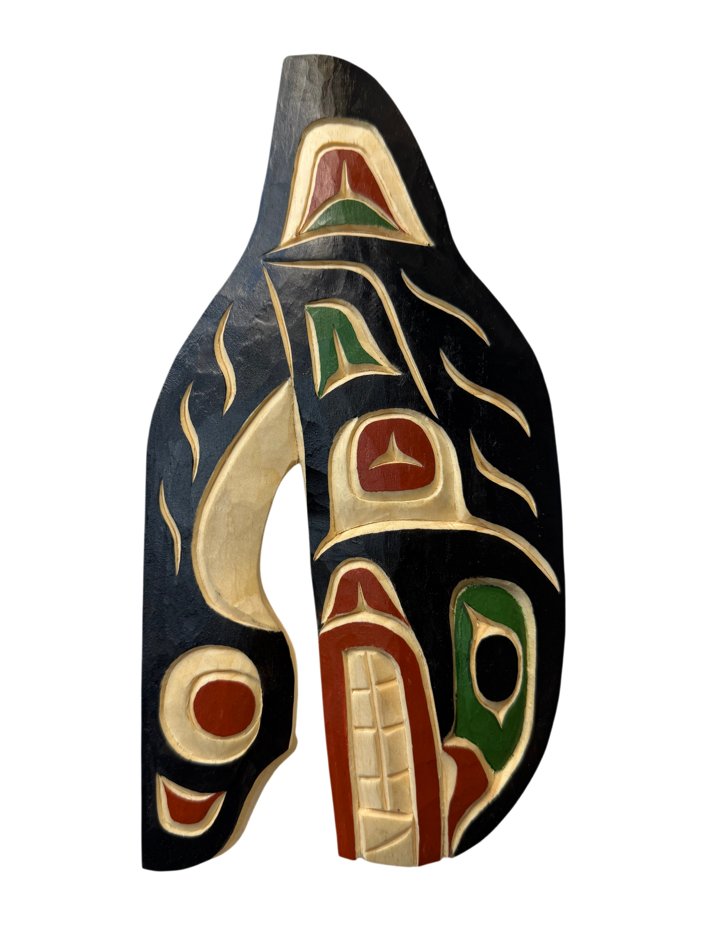 Wooden Plaque - Pine - Orca