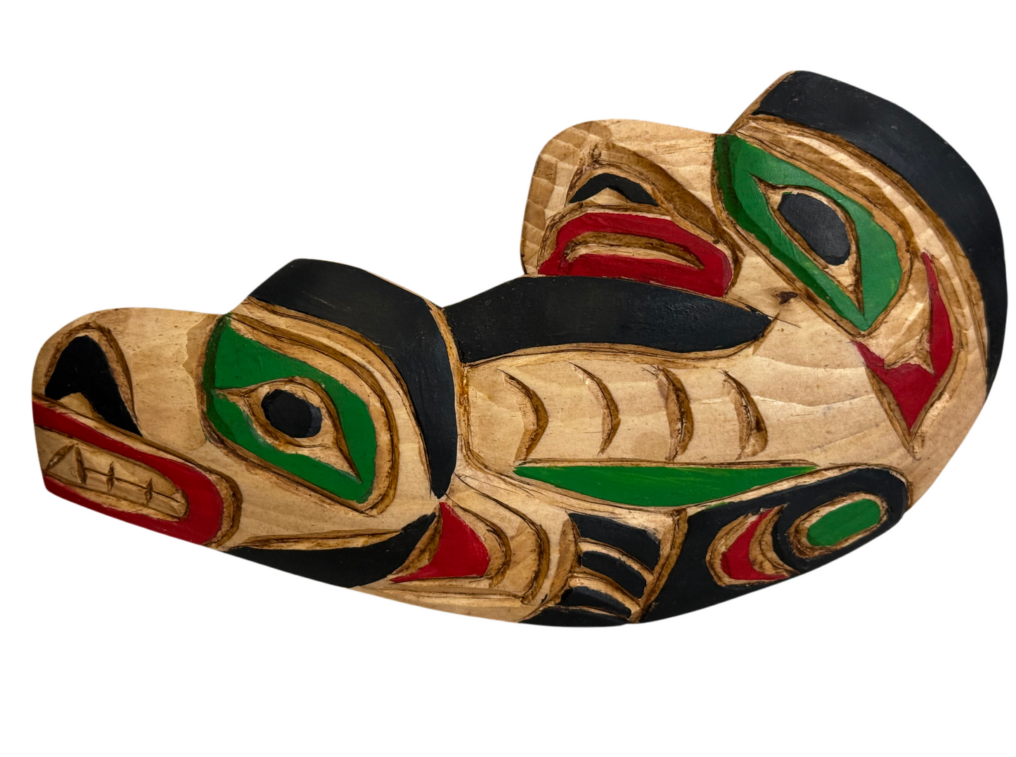 Wooden Plaque - Pine - Small - Raven & Seal