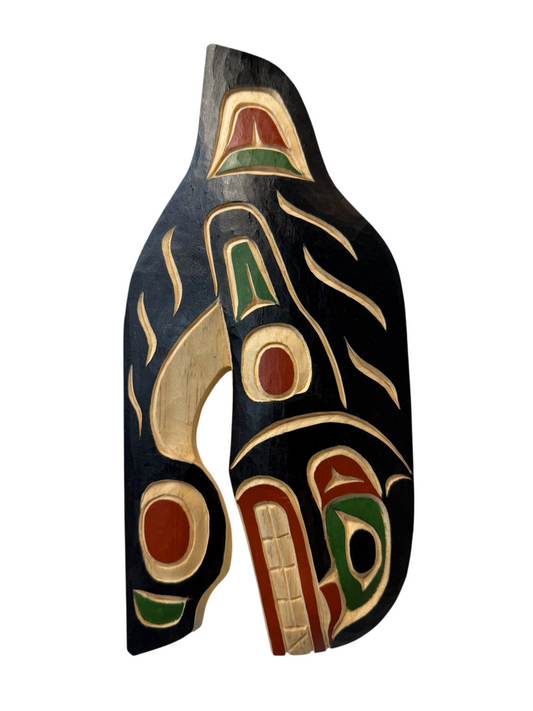 Wooden Plaque - Pine - Orca