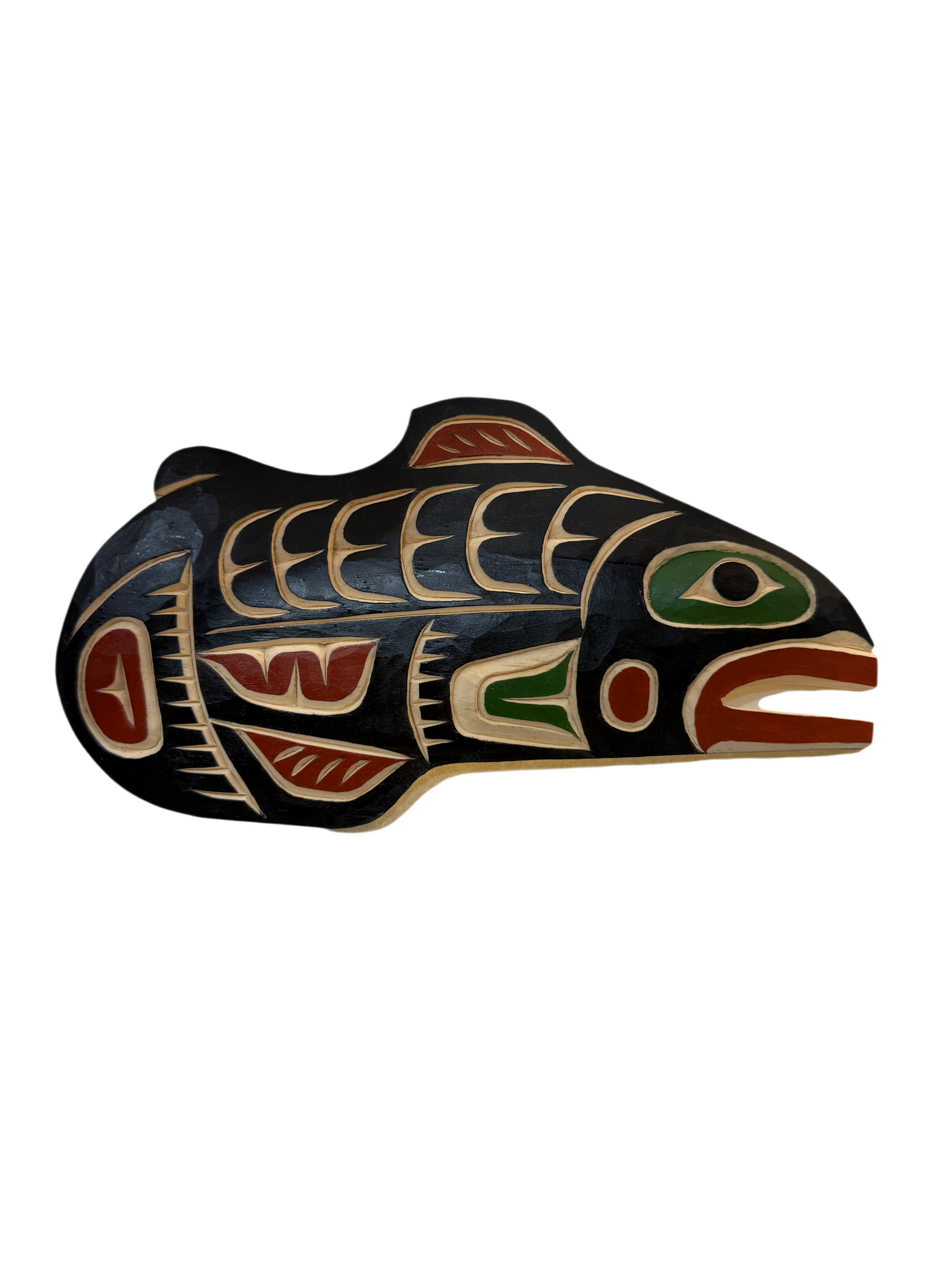 Wooden Plaque - Pine - Salmon