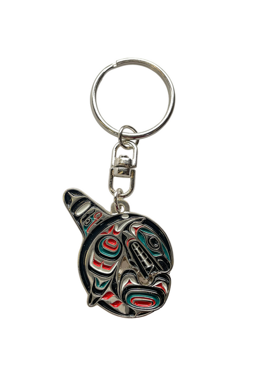 Keychain - Enamel - Killer Whale