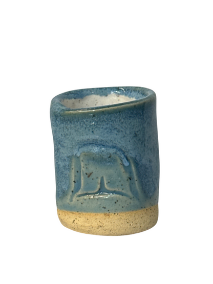 Ceramic Cup - Formline - Mini - Blue 3