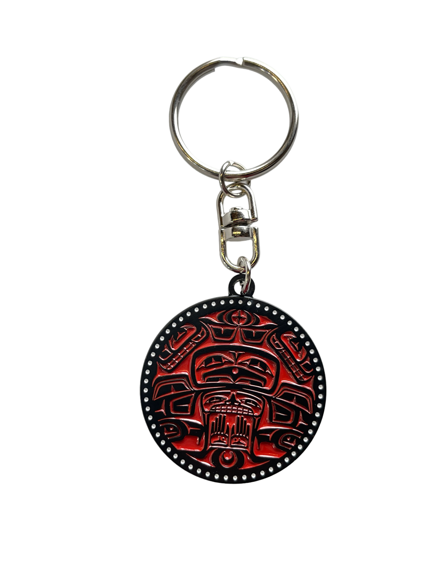 Keychain - Enamel - Longhouse
