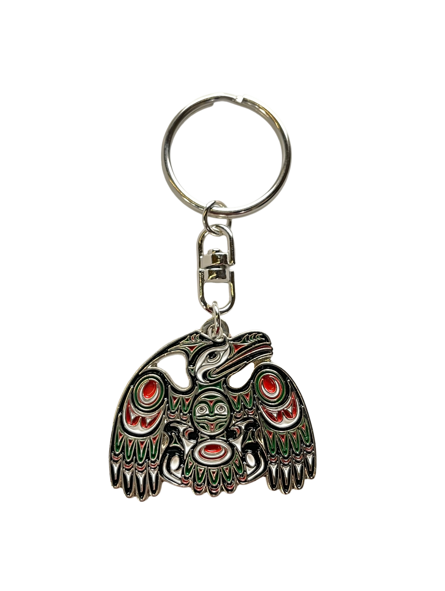 Keychain - Enamel - Raven