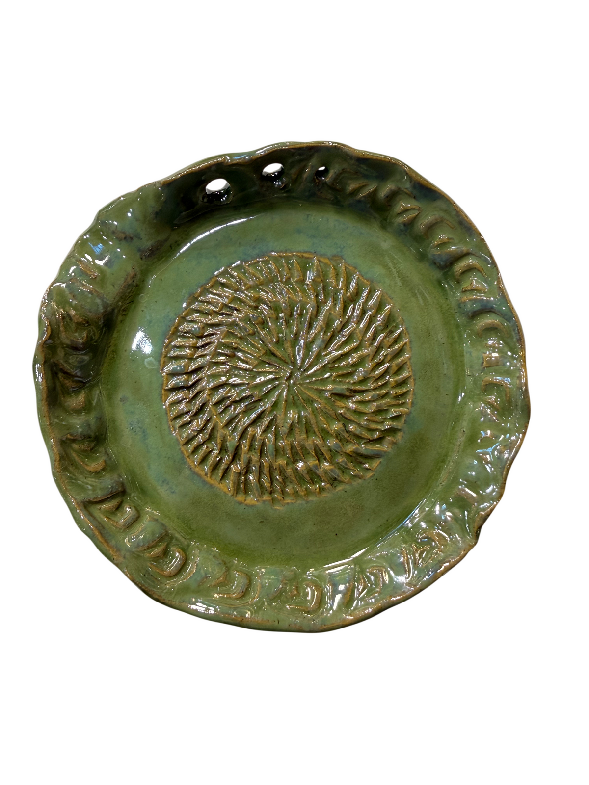 Ceramic Dish - Spoon Rest & Herb Stripper