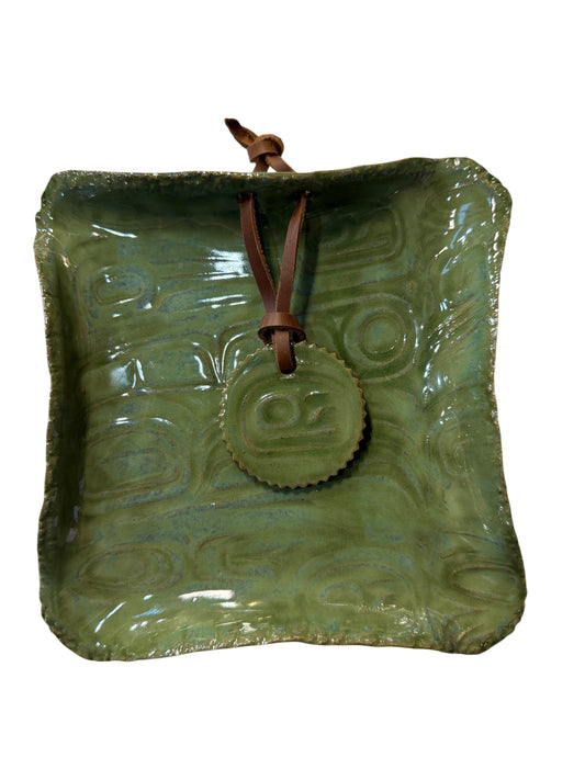 Ceramic Dish - Napkin Holder