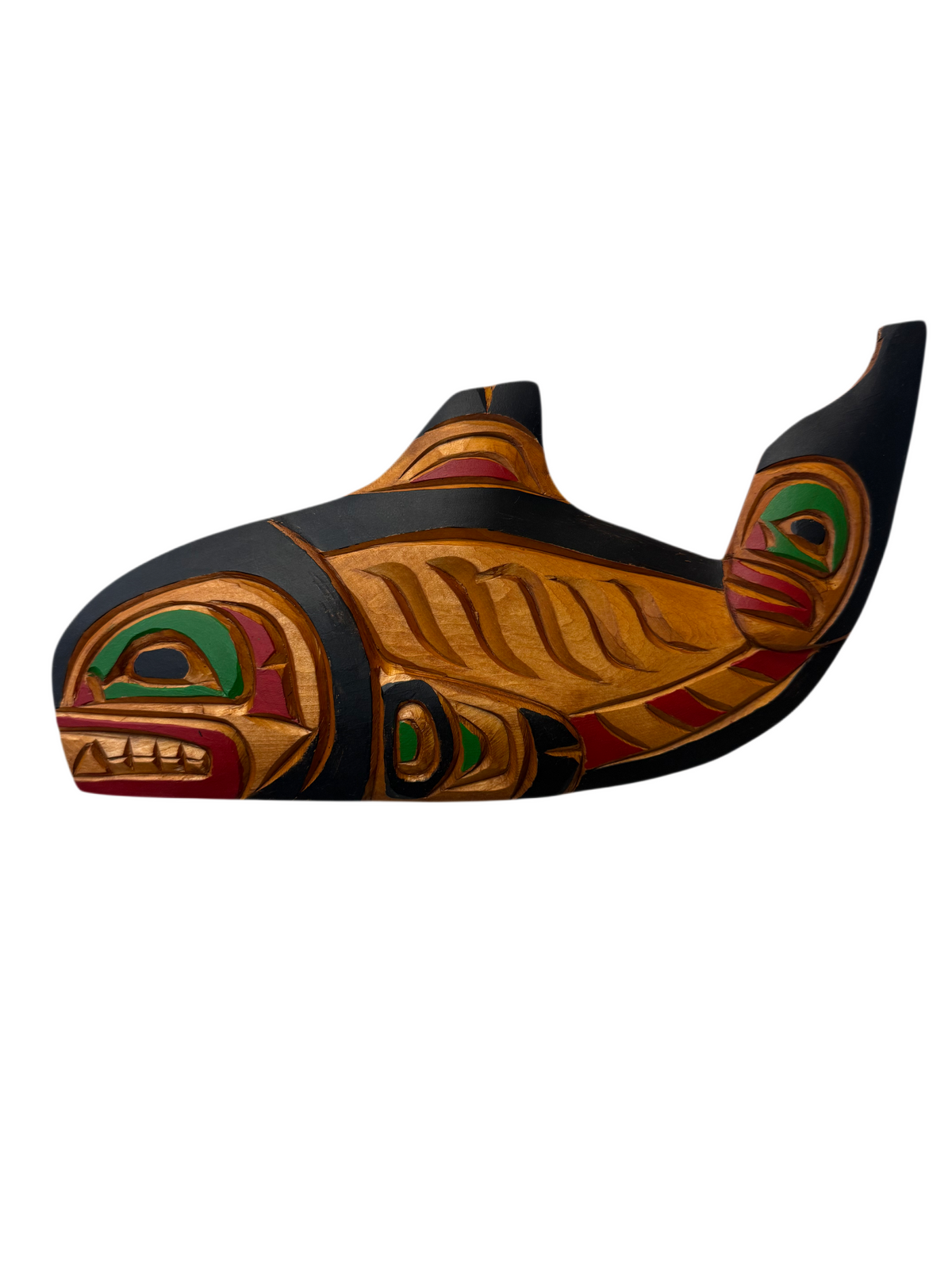 Wooden Plaque - Pine - Orca