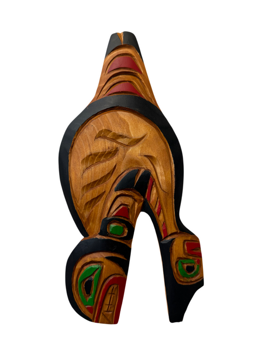 Wooden Plaque - Pine - Orca