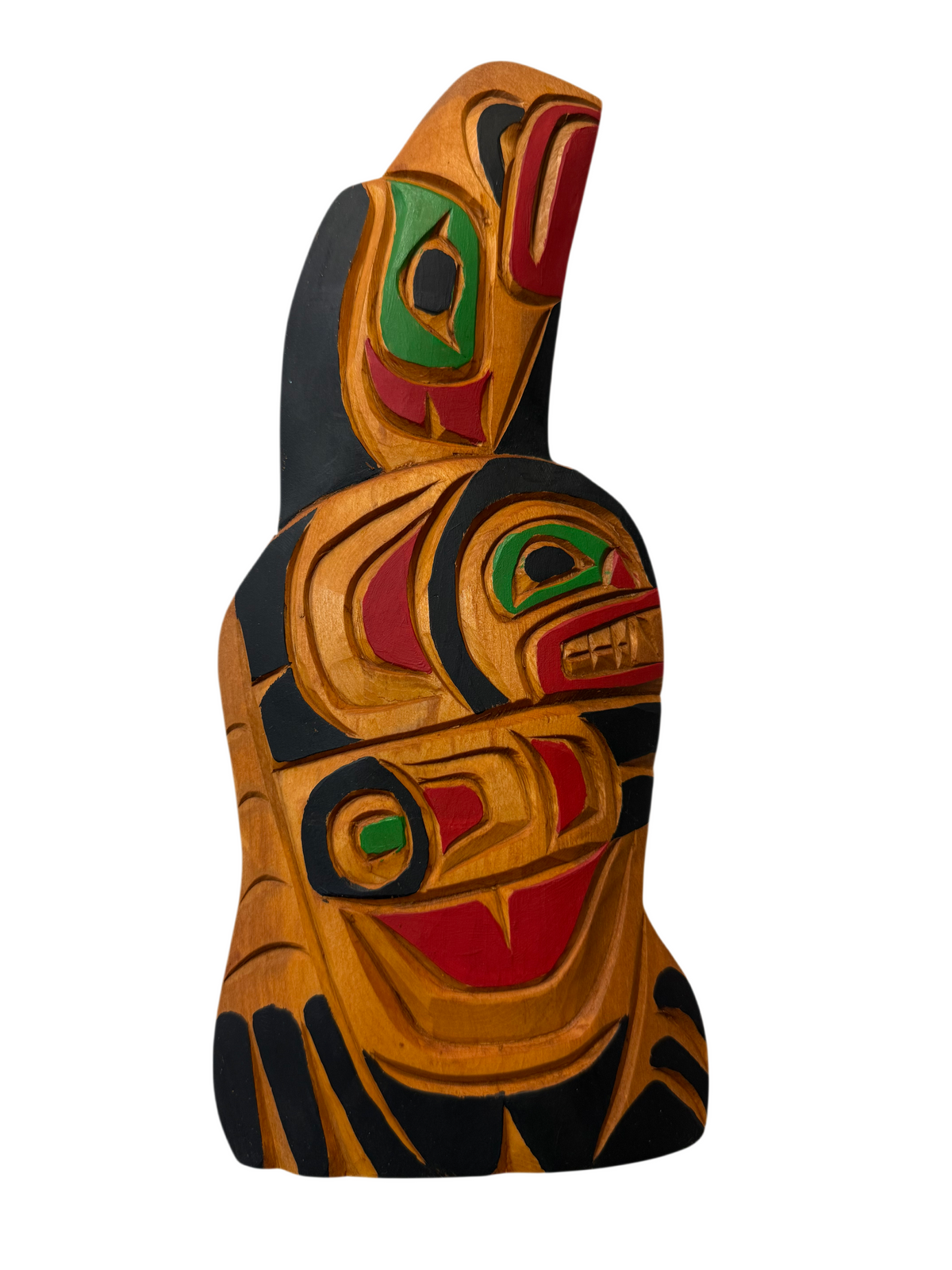 Wooden Plaque - Pine - Raven & Orca