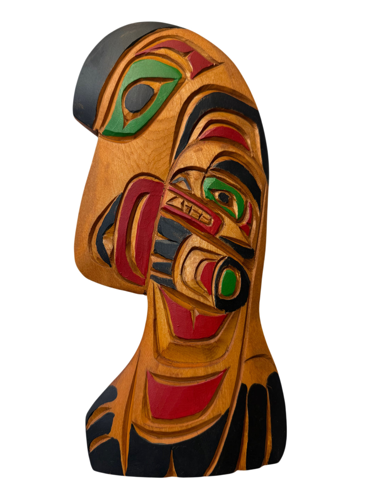 Wooden Plaque - Pine - Raven & Seal