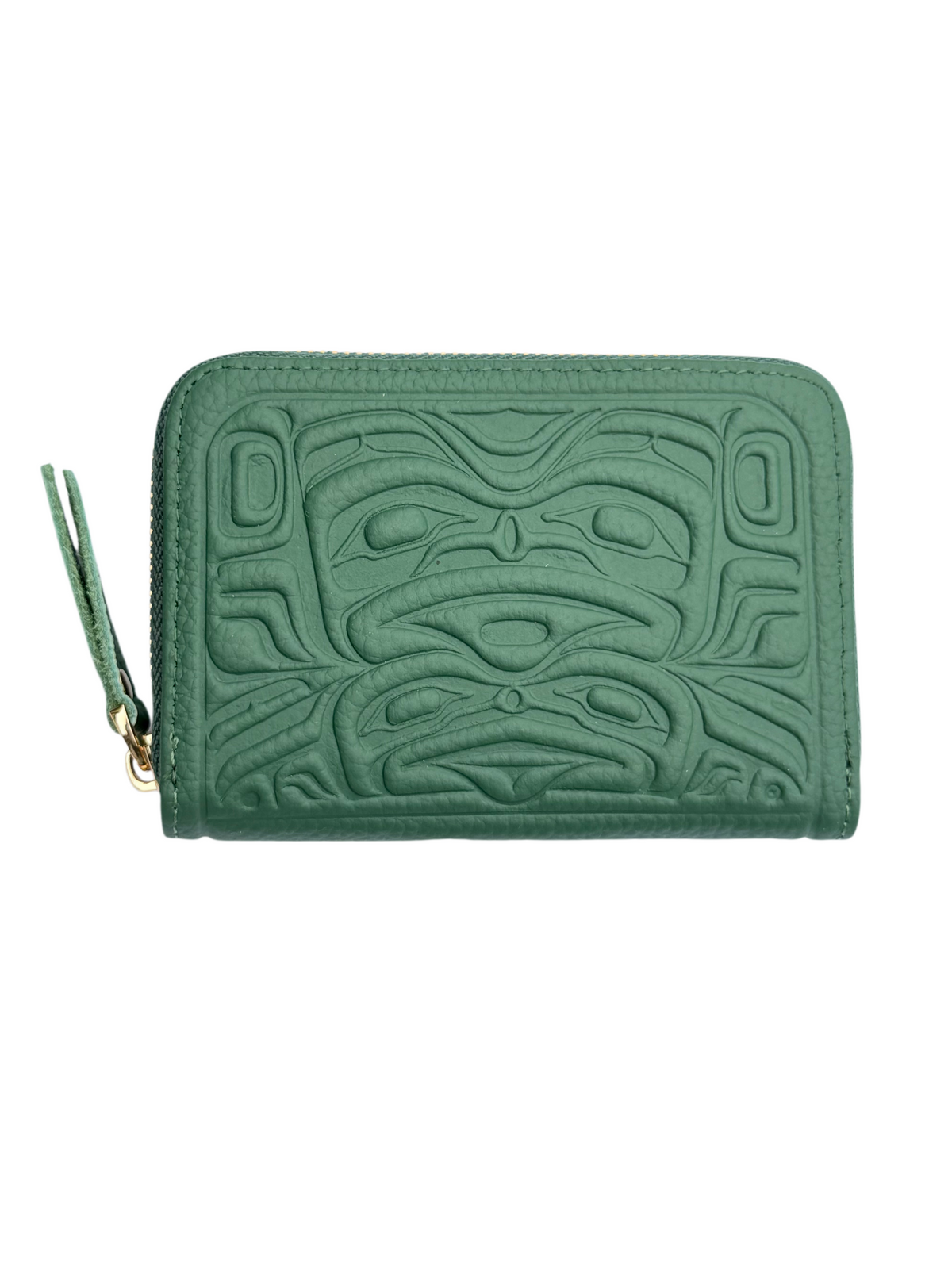 Cardholder - Leather - Green - Bear & Frog