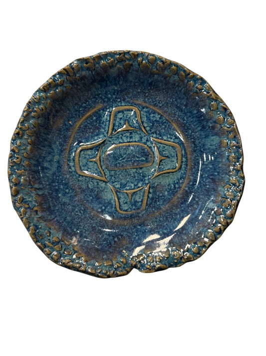 Ceramic Dish - Footed - Trinket - Small