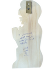 Wooden Plaque - Pine - Wild Man