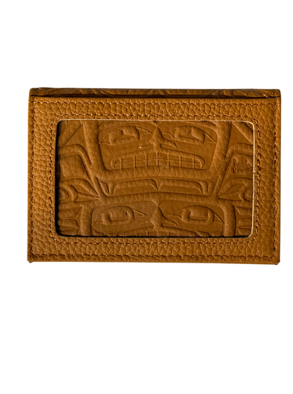 Card Wallet - Leather - Brown - Bear Lodge