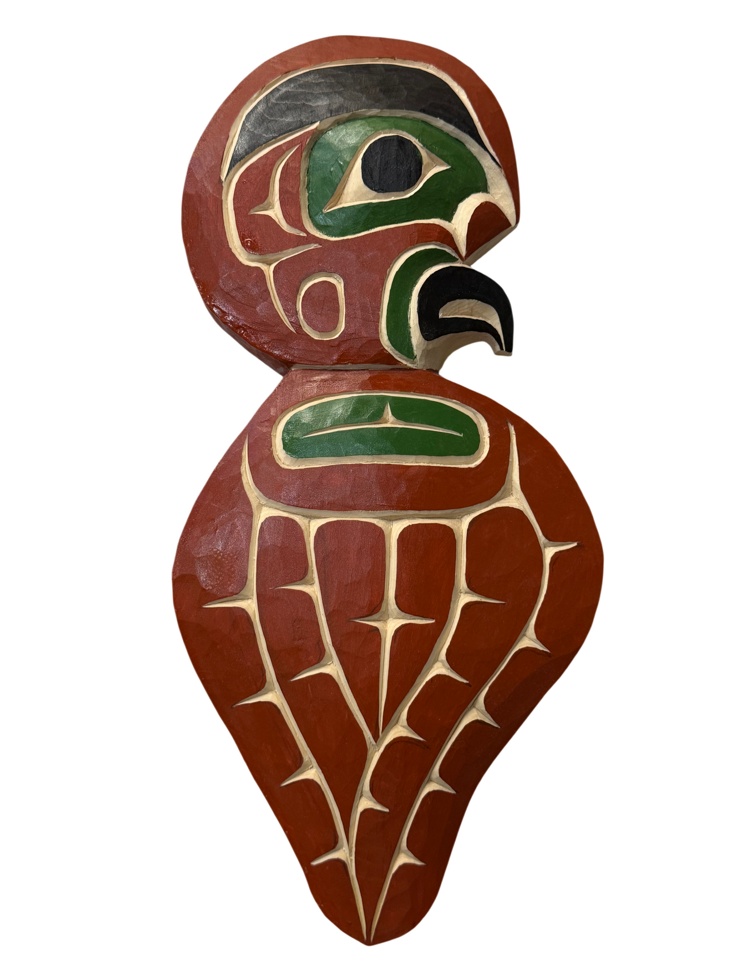 Wooden Plaque - Yellow Cedar - Octopus