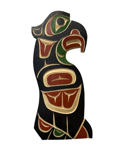 Wooden Plaque - Pine - Hawk