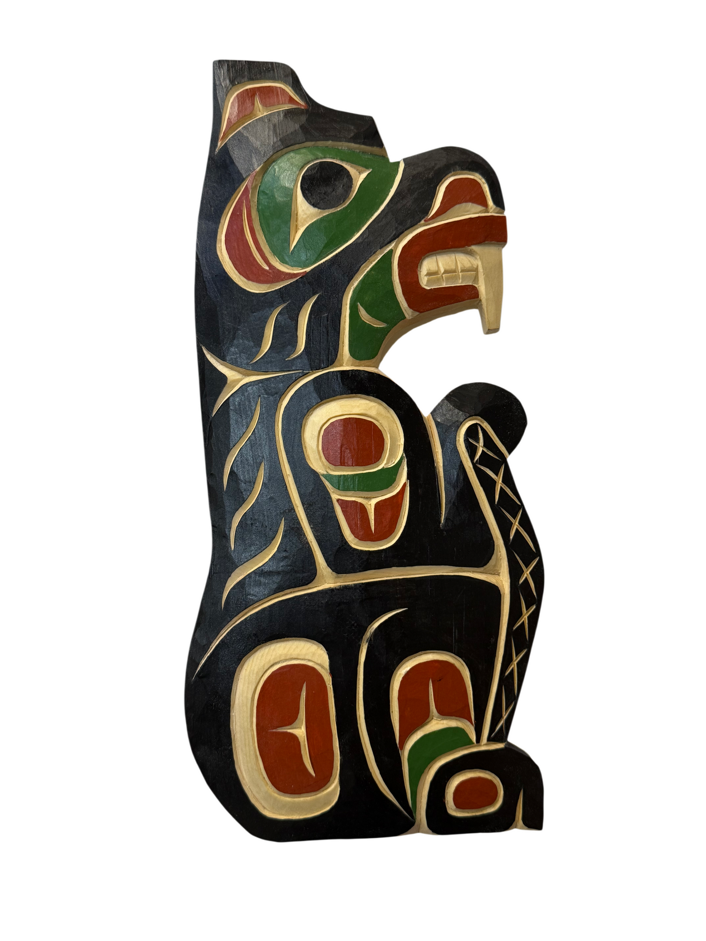 Wooden Plaque - Yellow Cedar - Beaver