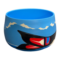 Ceramic Pot - Medium - Orca - Blue