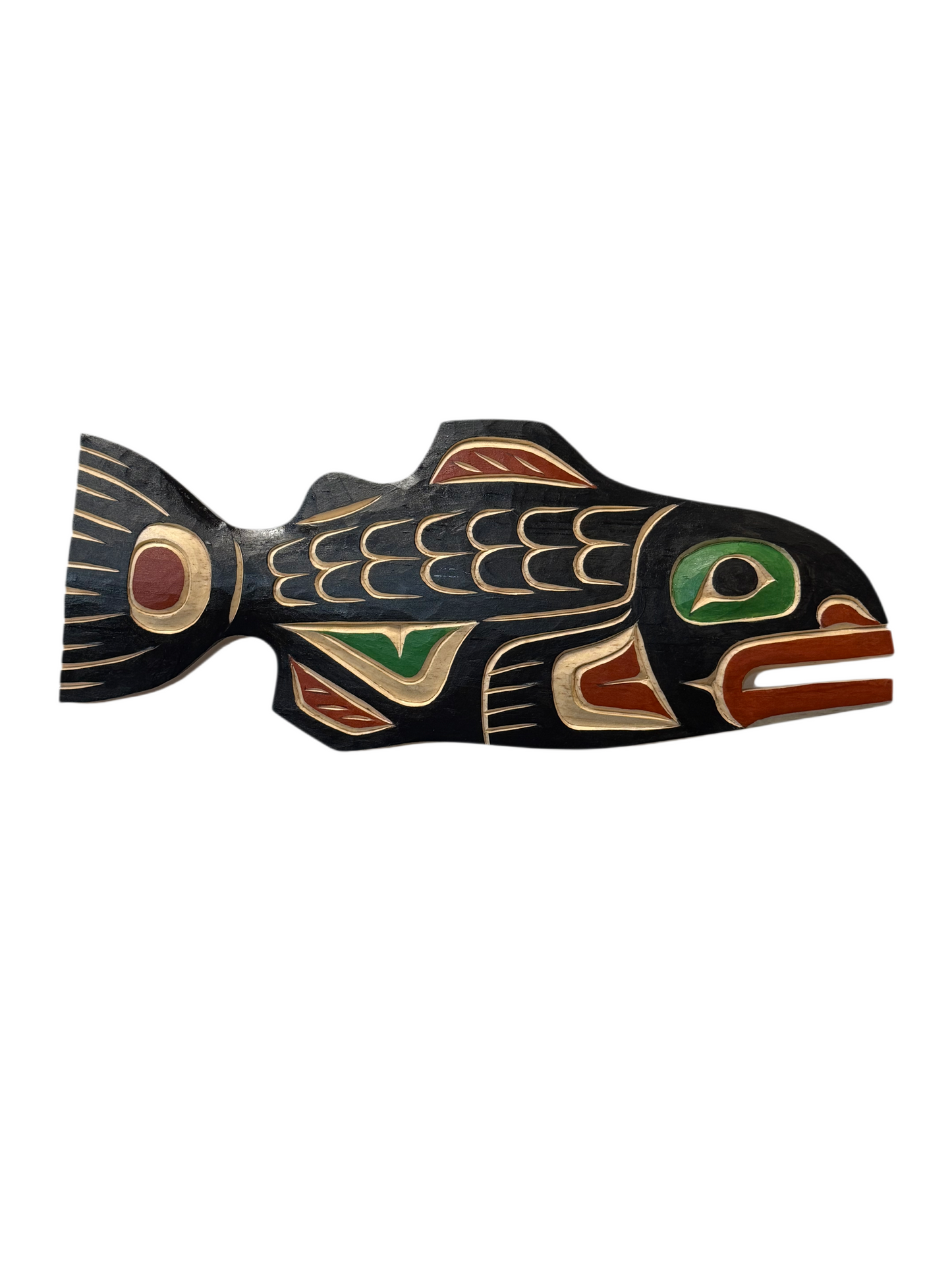 Wooden Plaque - Pine - Salmon