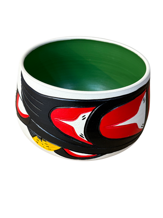 Ceramic Pot  - Medium - Eagle